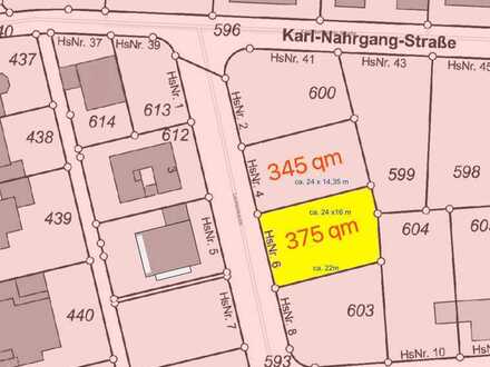 Ein schöner Bauplatz (375 m2) im Neubaugebiet Leimenkaute Egelsbach (+ ggf. weitere 345 m2)