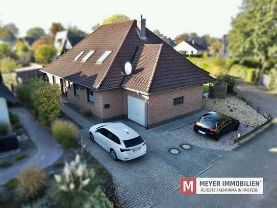 Herrliche Lage - Bungalow mit ausgebautem Dachgeschoss auf Erbpachtgrundstück in Rastede (Obj. Nr.: