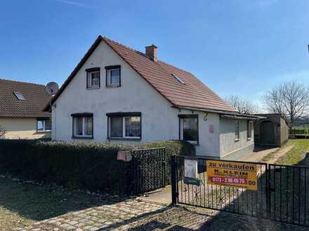 Landidylle oberhalb des Saaletales in Fienstedt