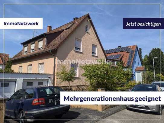 Charmantes Zweifamilienhaus in Heilbronn-Sontheim – Ideal für Großfamilien und Mehrgenerationen