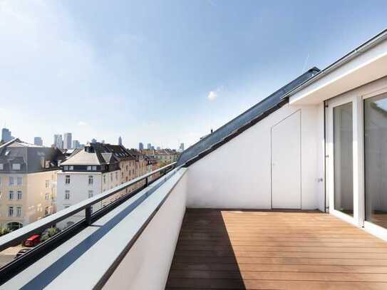 5-Zimmerwohnung mit Loggia, Skylineblick und PKW-Stellplatz