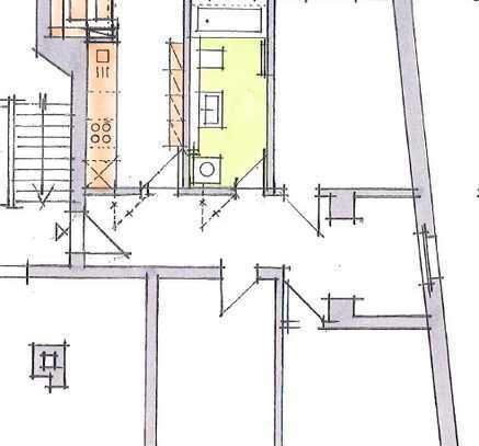 2021 saniert - schöne Wohnung mit Balkon und praktischer Nische im Flur in Kleinzschocher