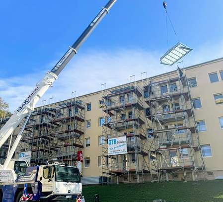 Frisch saniert schon probiert? 3-Raumwohnung mit schönem Ausblick