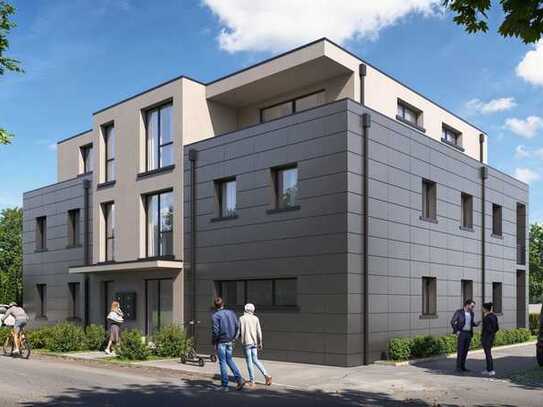 Neubau-Erdgeschosswohnung mit Terrasse und Gartenfläche; Hochwertig u. barrierefrei! Wohnungs-Nr. 1