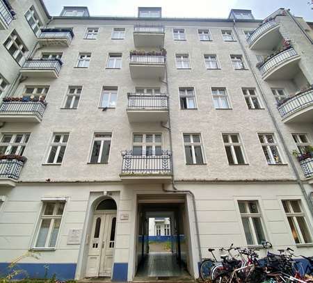 3-Zimmerwohnung im Erdgeschoß im Prenzlauer Berg_Hinterhaus