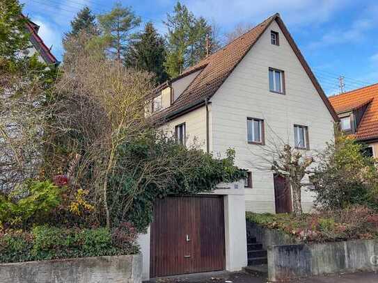 Einfaches Einfamilienhaus mit Garage in Aalen-Wasseralfingen!