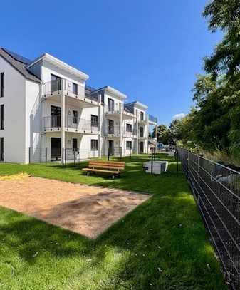 Neubau! barrierefreie 4-Zi.-Wohnung mit Südost-Balkon und Grünblick!