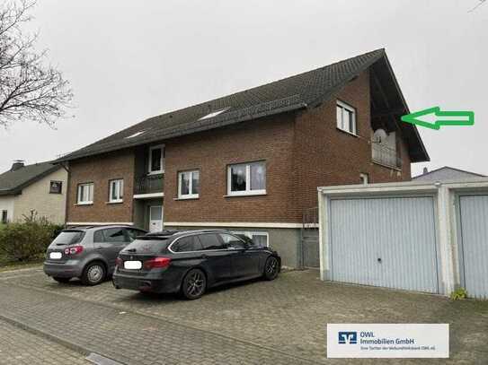 Dachgeschosswohnung mit Garage