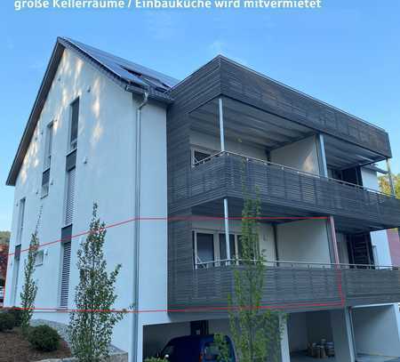 Erstbezug mit Balkon: stilvolle 2-Zimmer-Wohnung in Frickingen-Altheimn