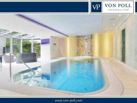 Luxuriöse Villa mit Wellnessoase -auf sonnigem Grundstück und 5 Garagenplätzen.