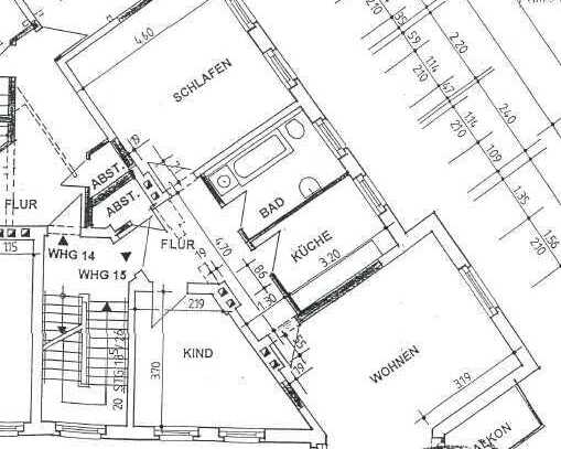 Freundliche 3-Raum-Wohnung mit Balkon zwischen Hasselbachplatz und Uniklinik!