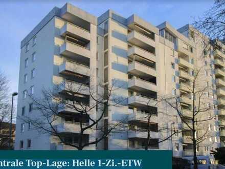 Zentrale Top-Lage: Erstbezug nach Renovierung - Helle 1-Zimmer-Wohnung mit Balkon in Ludwigshafen