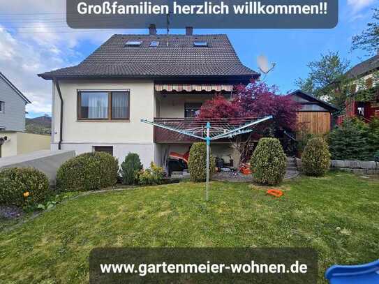 Top gepflegtes Mehrgenerationenhaus mit Garage Jägerhütte auf herrlich sonnigem Grundstück!!**