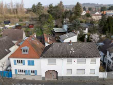 Solides Anwesen: Zweifamilienhaus mit Einliegerwohnungen und großem Grundstück in zentraler Lage