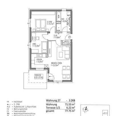 Stilvolle 3-Zimmer-Eckwohnung (Neubau!) mit Garten