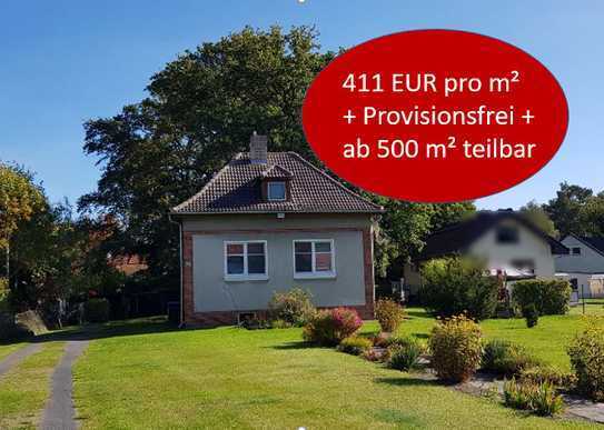 411 EUR/qm❤️Innstrasse 29: ❤️Sonnig Bauen mit Eichenbestand - prov. frei -