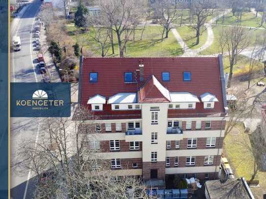 NEU: Wohnen am Reudnitzer Park mit eigenem Gartenanteil.