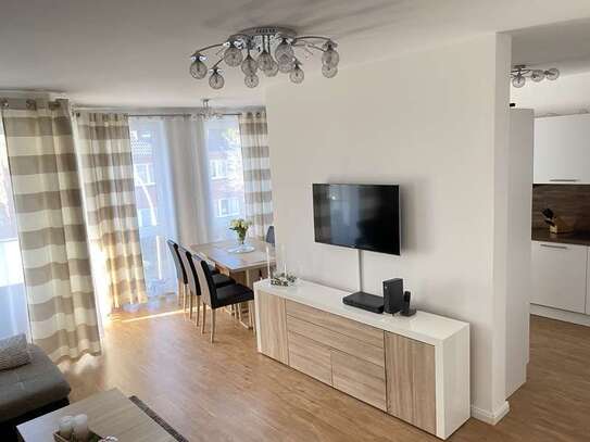 Schöne 3-Zimmer-Wohnung mit zwei Balkonen und Einbauküche in Hamburg/Bergedorf