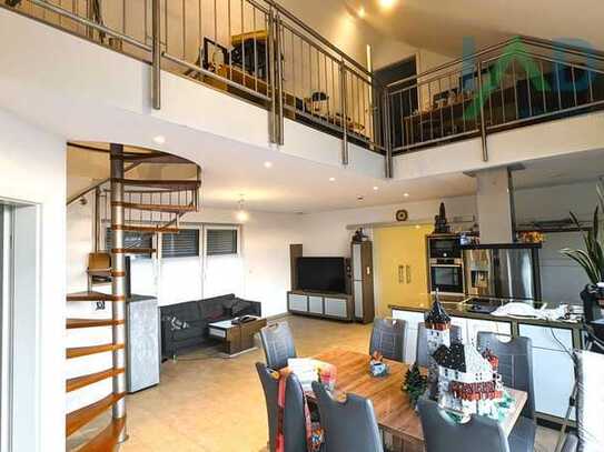 Exklusive Penthouse-Wohnung mit Dachterrasse und Maisonette