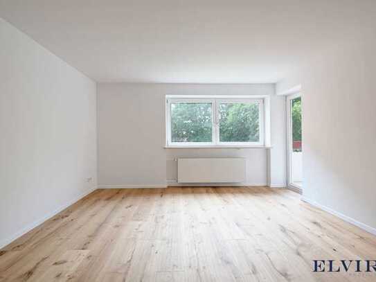 ELVIRA - Blumenau, 4,5 % Rendite ! Neu sanierte 4-Zimmer-Wohnung mit sonniger Loggia in Süd-Ausricht