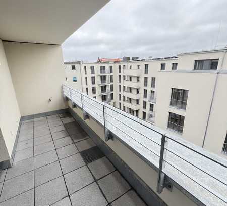 ** Erstbezug - Exklusives Wohnen - 3 Raumwohnung mit Dachterrasse und EBK- Zichorienhöfe - WE58**