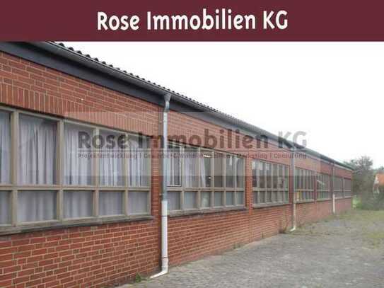Rose-Immobilien-KG: Lager-/Produktionshalle in Rinteln zu vermieten!