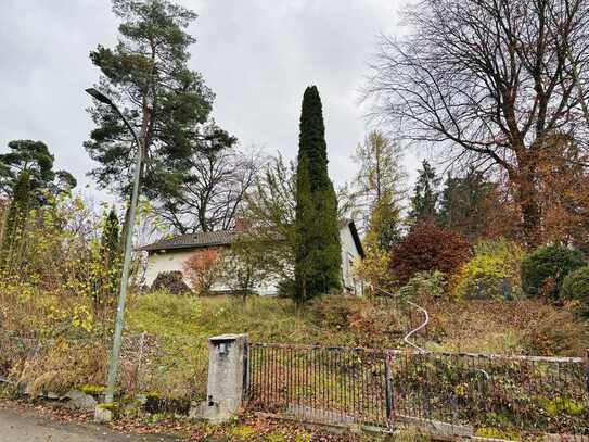 Attraktives und individuelle Grundstück mit Weitblick über Kirchseeon