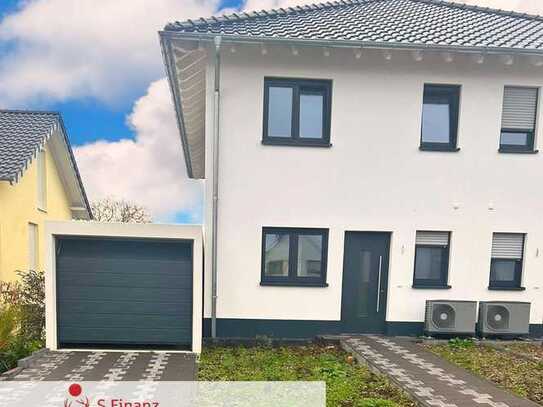 Euskirchen-Kirchheim: fertige Neubau-Doppelhaushälfte mit Garten und Garage! 360° Begehung