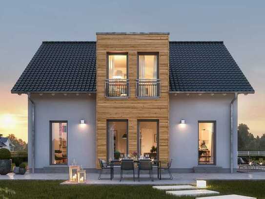 Modernes Einfamilienhaus Energieeffizienz EE40 Grundstück vorhanden