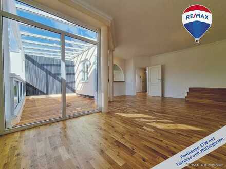 Frisch sanierte, leere Penthousewohnung mit Terrasse, Wintergarten + Stellplatz