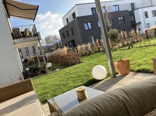 Stilvolles und exklusives Wohnen in einem Neubau mitten im Bunten Garten