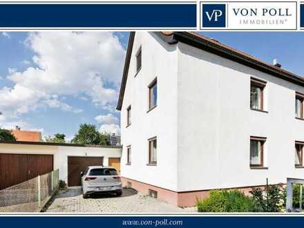 Geräumiges Haus mit Balkon, Garage und Garten