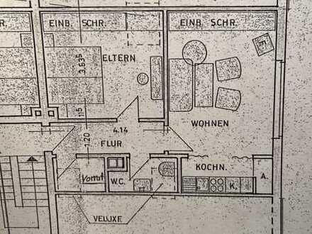 2-Zimmer-Dachgeschosswohnung in Albersloh