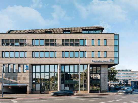 Repräsentative Büro- und Praxisflächen im Penthouse im Gebäude der Deutschen Bank, barrierefrei, HBF