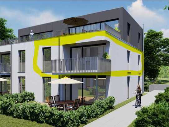 2-Zimmer-Neubau-Wohnung mit gehobener Ausstattung, Balkon und TG Stellplatz in Donaueschingen