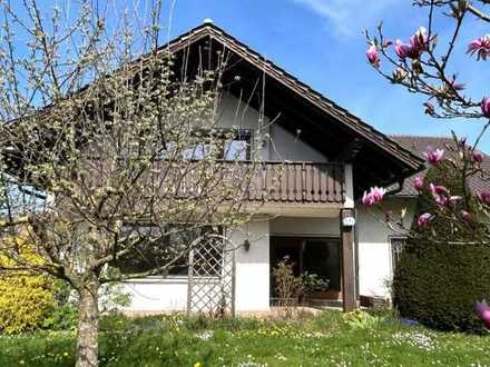 Geräumige 3-4-Zimmer-Wohnung mit Garten und Terrasse in Westerheim