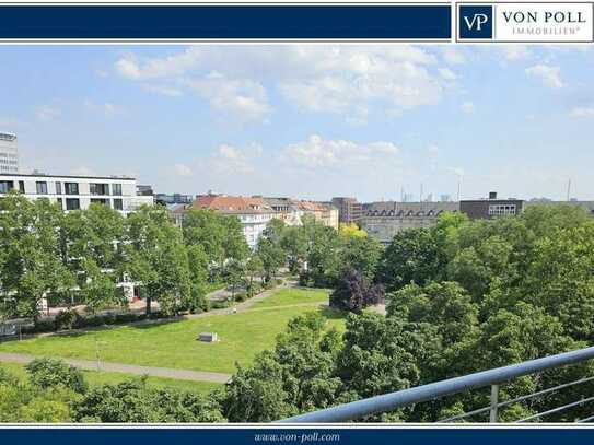 MA Oststadt: Großzügige & helle Stadtwohnung mit Aufzug, Ausblick und zwei Balkonen