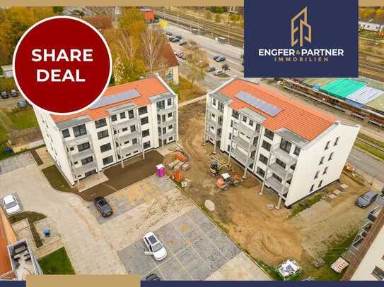 Share-Deal: Renditestarkes Portfolio mit 22 Neubau-Wohnungen!