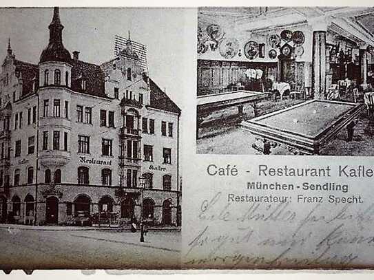 Gastrofläche im Herzen von Sendling - nach 100 Jahren wieder als Gastrofläche verfügbar