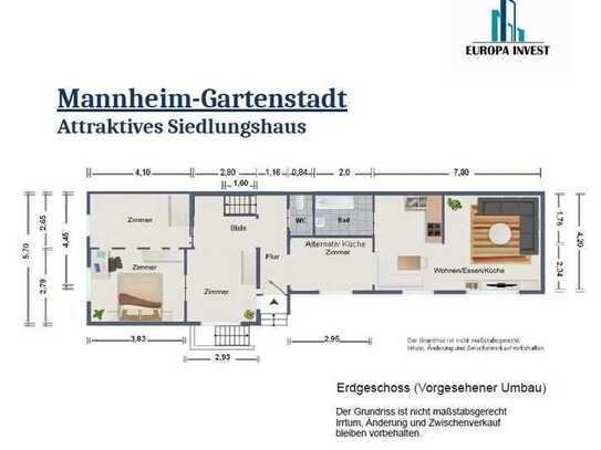 Gelgenheit 1 Fam.-Haus / Rohbau zum Selbstausbau mit 448 m² Grundstück