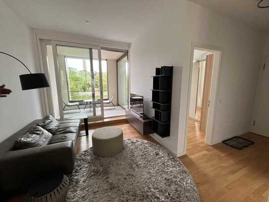 Mitte: 2-Zi-NB-Wohnung - WASSERBLICK - 66 m² - 2 TERRASSEN, EBK LUXUS Bad - per SOFORT zu VERKAUFEN