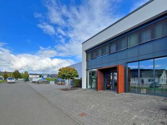 Moderne Lager-/Produktionshalle mit großer Maisonette-Wohnung in Schweich-Issel