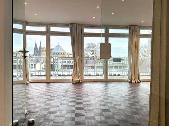 Einmalige Gelegenheit ab 01.02. Penthouse - Arbeiten und Wohnen mit Domblick