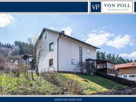Einfamilienhaus in ruhiger Lage mit Blick zum Hohen Bogen
