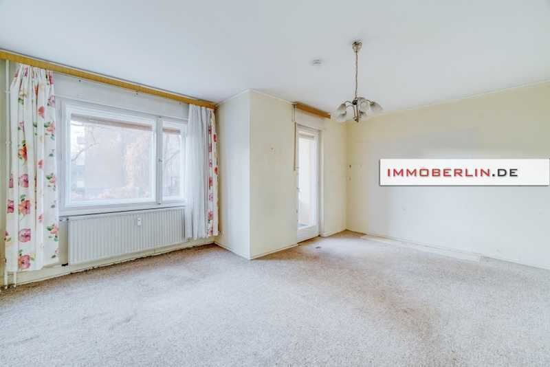 IMMOBERLIN.DE - Helle Wohnung mit ruhiger Südwestloggia in Parknähe