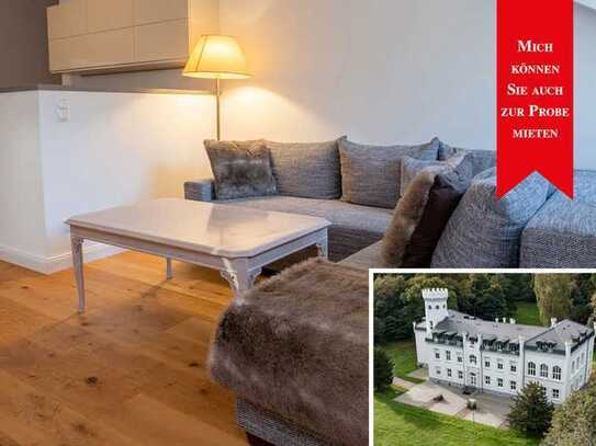 2-Zimmer "Schloss-Dachwohnung" – Kapitalanlage mit emotionaler Rendite im Schloss Hohendorf