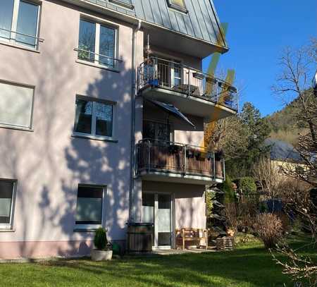 Modernisierte Wohnung mit einem Zimmer und Balkon in Jena