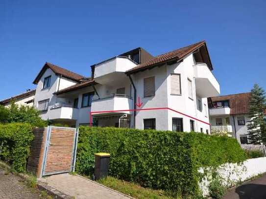 3-Zimmer-Maisonett-Wohnung im EG/UG mit Garage + kleiner Außenstellplatz