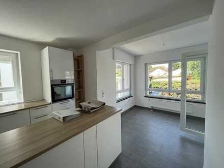Erstbezug nach Sanierung: schöne 3-Zimmer-Wohnung mit EBK und kleinem Garten in Karlsruhe-Durlach
