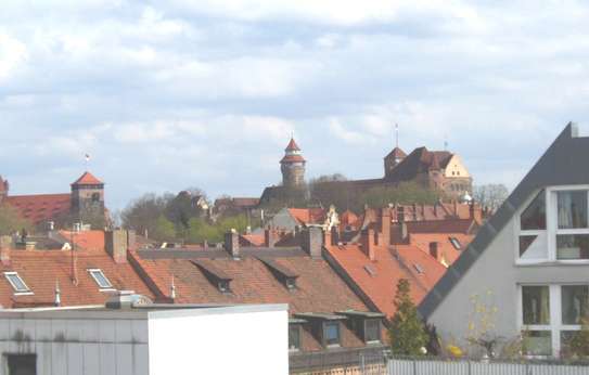 Möbliert Wohnen mit Burgblick in St. Johannis - 1ZW, U-Bahn